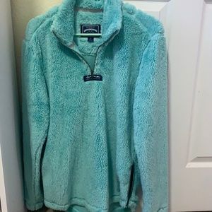 Lauren James quarter zip Sherpa